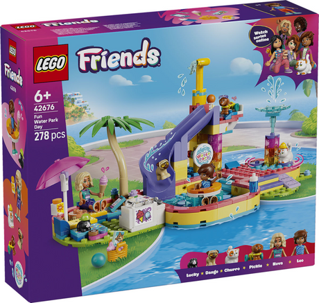 Lego friends 42676 día divertido en el parque acuático
