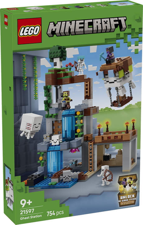 Lego minecraft casa fantasma juguetes para niños 21597