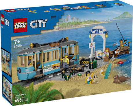 Lego city 60506 tranvía de playa clásico