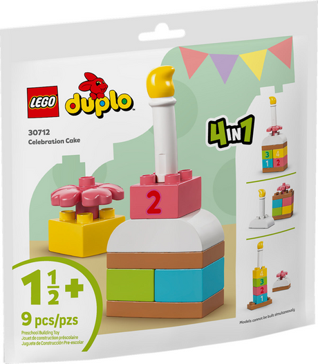 Pastel festivo lego duplo 30712