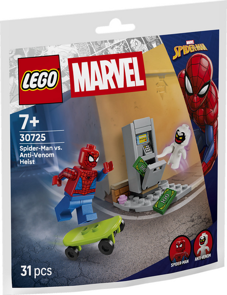 Lego super héroes 30725 spiderman vs atraco anti-veneno