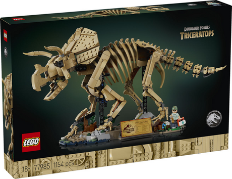Lego ® jurassic world dinosaurusfossielen: triceratops 77985