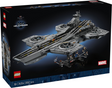 Lego ǀ marvel escudo. kit de construcción de superhéroe helicarrier para adultos 76354