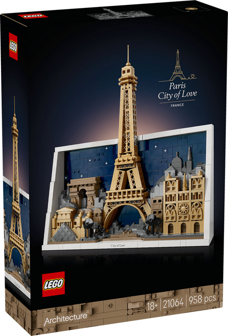 Lego ® arquitectura París – ciudad del amor - 21064