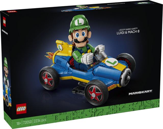Lego Super Mario Kart™ – Luigi Mach 8 - 72050