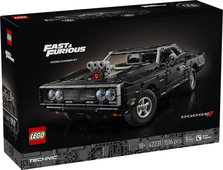 Lego Technic Fast and Furious Dodge Charger R T Kit de construcción de automóviles para adultos 42231