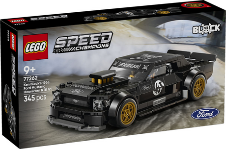 Lego Speed Champions Ken Blocks '65 Ford Mustang Hoonicorn V1 Kit de construcción de automóviles para niños 77262