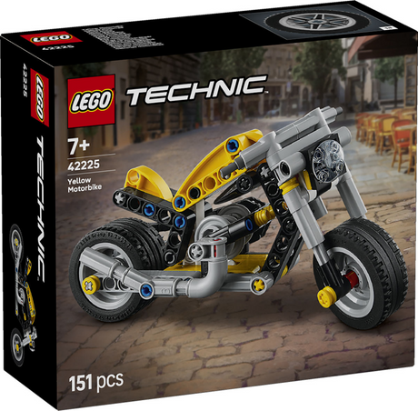 Lego technic 42225 motor amarillo
