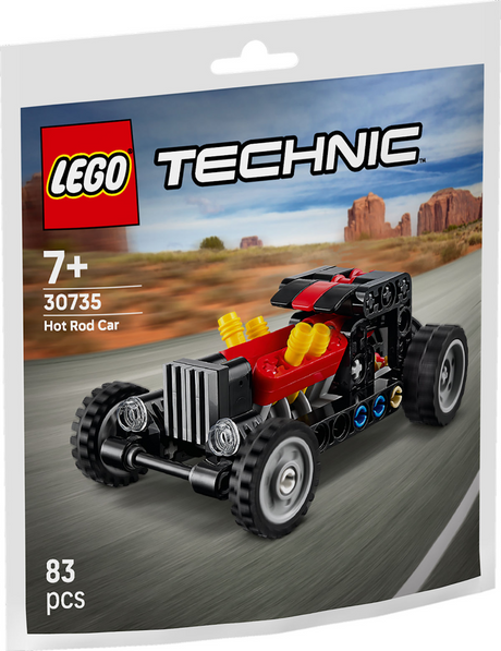 Lego technic 30735 coche hot rod