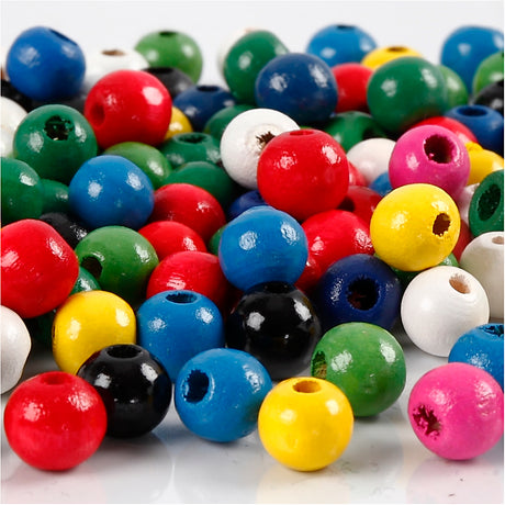 Empresa creativa https: www.cchobby.nl cuentas-de-madera-d-8-mm-tamaño-del-agujero-2-mm-aprox-80-piezas-varios-colores-15-gr-1-caja