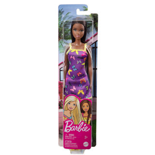 Muñeca Barbie staters con vestido de mariposa | 4 piezas
