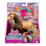 Barbie pony + asistente de recuento de piezas