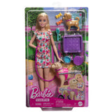 Juego y accesorios para mascotas Barbie que caminan y ruedan