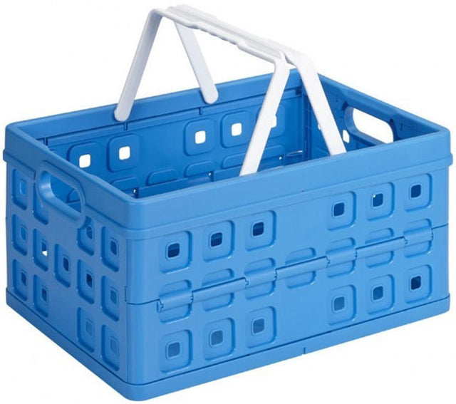 Caja plegable Sunware 32 lt asa azul