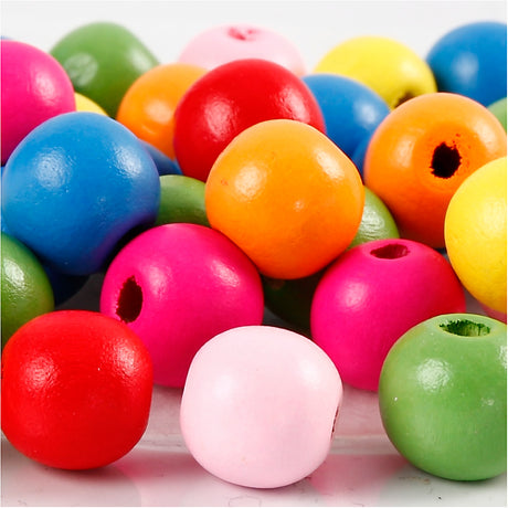 Empresa creativa https: www.cchobby.nl cuentas-de-madera-d-12-mm-tamaño-del-agujero-2-5-3-mm-ca-40-div-diverse-colors-22-gr-1-box