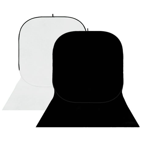 Tablero de fondo Studioking bbt-01-20 blanco negro 400x150 cm