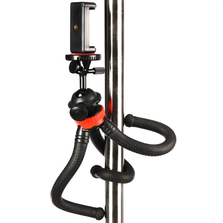 Trípode de mesa flexible Studioking FTR-18 con adaptador para smartphone