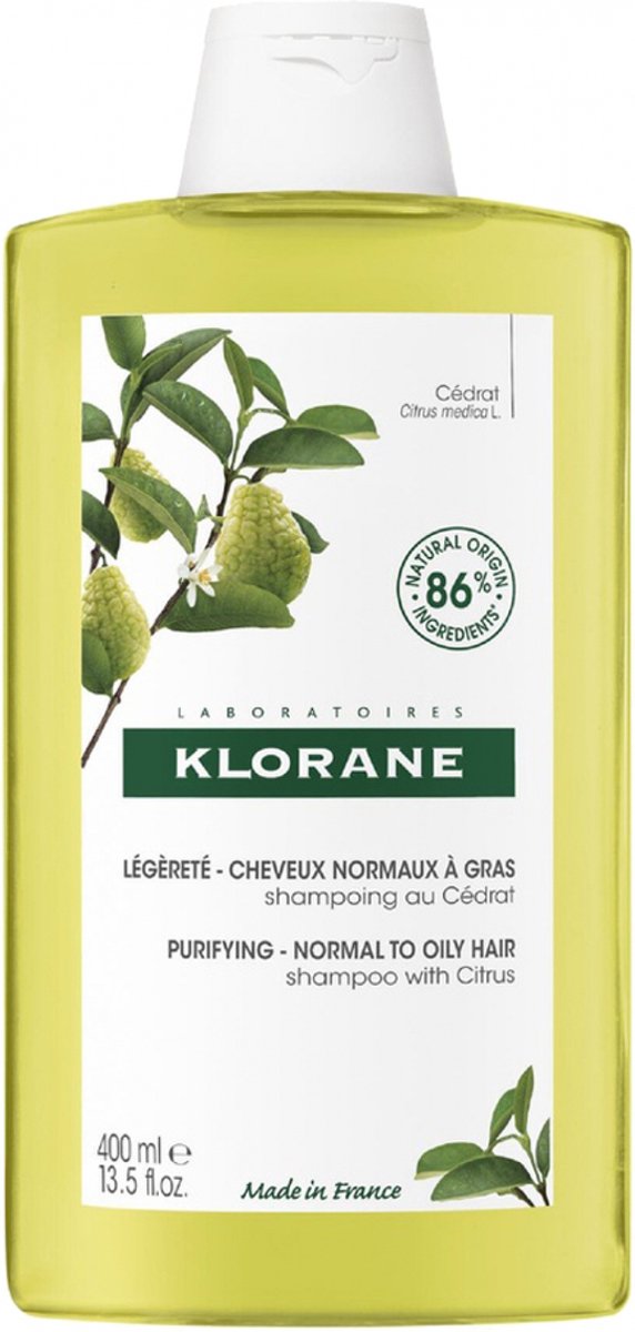 4162 champú klorane cidra organico 400 ml