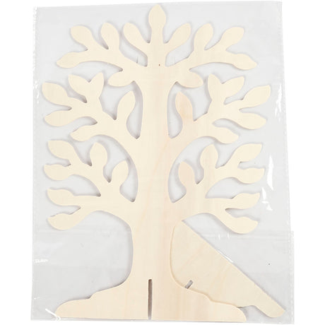 Empresa creativa decora tu árbol de madera.