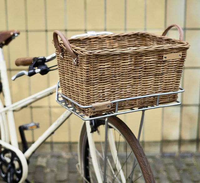 Basil Portland Classic - Bicycle Basket - Primero - Brown