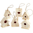 Empresa creativa https: www.cchobby.nl casita para pájaros-h-7-cm-6-piece-1-box