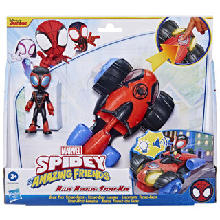 Hasbro spidey y sus amigos rastreadores web de tecnología brillante surtidos