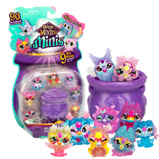 Minis mágicos de mixies, paquete de 9