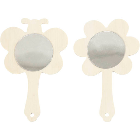Empresa creativa https: www.cchobby.nl espejo de mano-h-13-9-cm-w-9-cm-2-piece-1-box