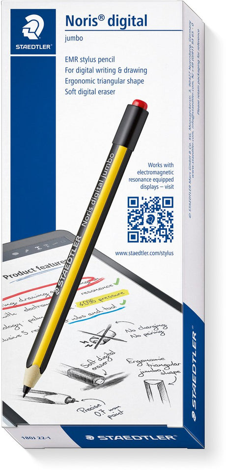 Staedtler - noris digital jumbo - lápiz - 1 pieza - amarillo-negro