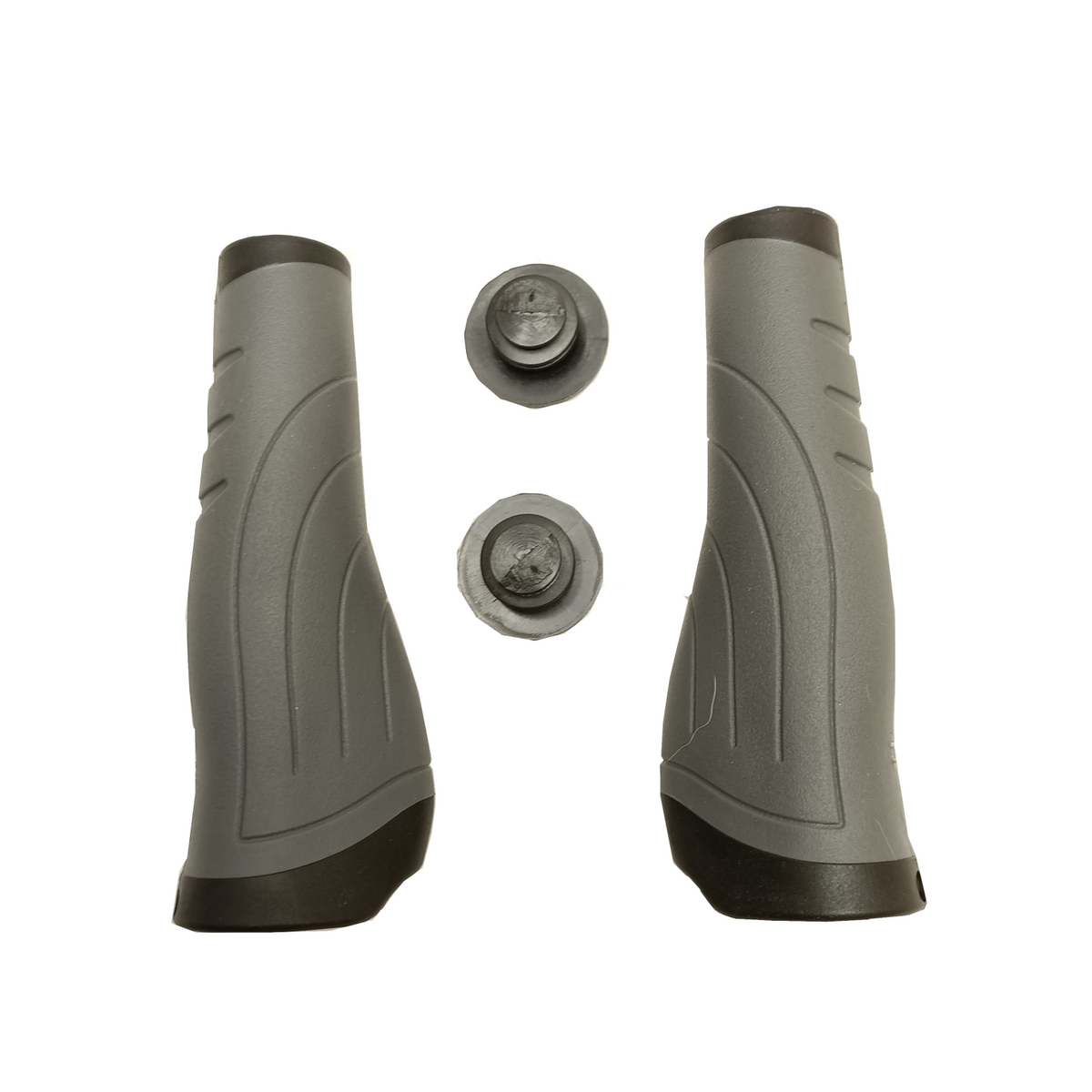 Falkx Silber Gripp maneja el gris negro ergonómico.