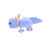 Peluche Minecraft ajolote azul 28 cm | 2 piezas