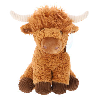 Peluche Highlander escocés 28 cm | 3 piezas