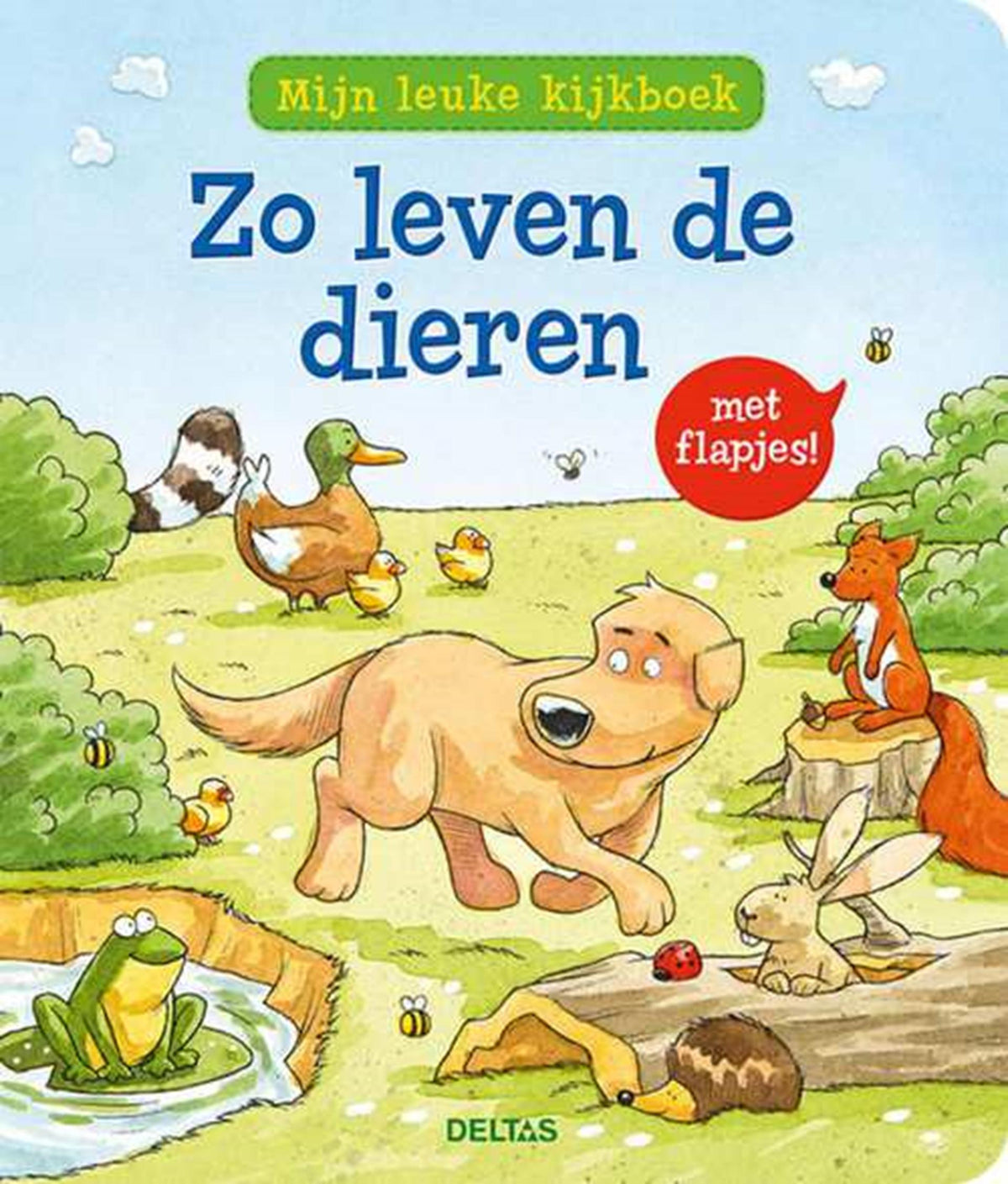 Deltas mi lindo libro de visualización, así viven los animales.