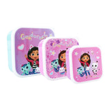 Caja de bocadillos y caja de frutas de la casa de muñecas de Vadobag Gabby - 3 en 1