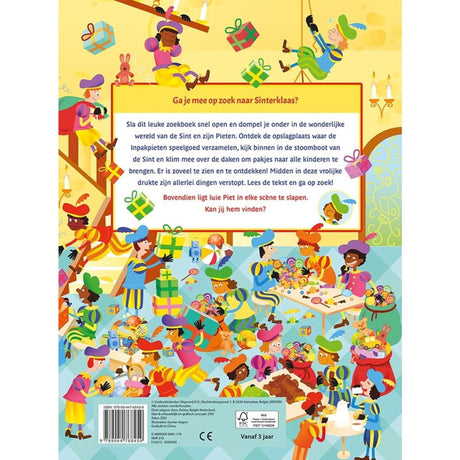 Deltas ¿dónde está Sinterklaas? el gran libro de búsqueda y búsqueda