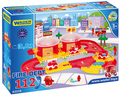 Wader coches para niños bomberos 3d