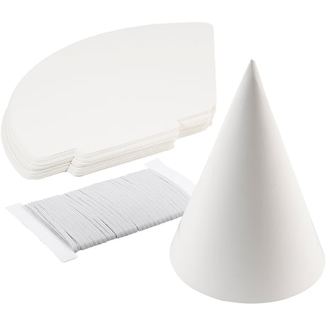 Creotime https: www.cchobby.nl cono-h-23-cm-d-16-5-cm-230-gr-white-50-piece-1-box