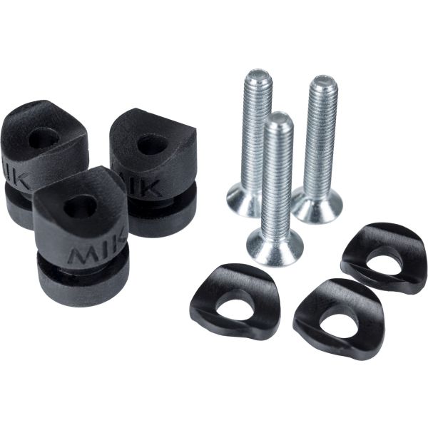 MIK Side - Studs - Juego de 3 piezas - Negro