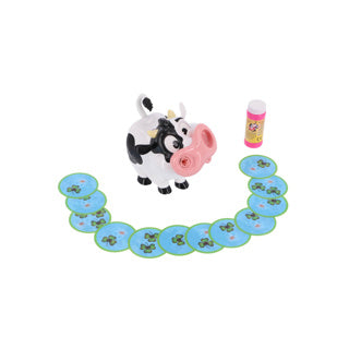 Goliath cow hatsjoe - juego de acción - juego de niños - con pompas de jabón