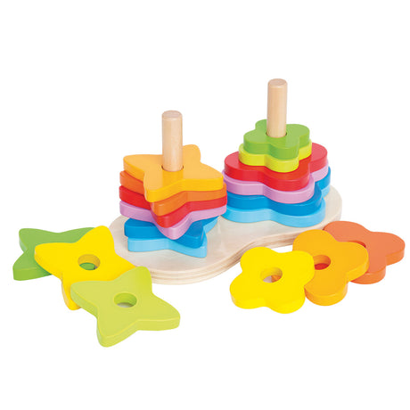 Hape torre apilable arcoiris