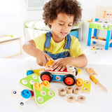 Conjunto de construcción Hape básico.