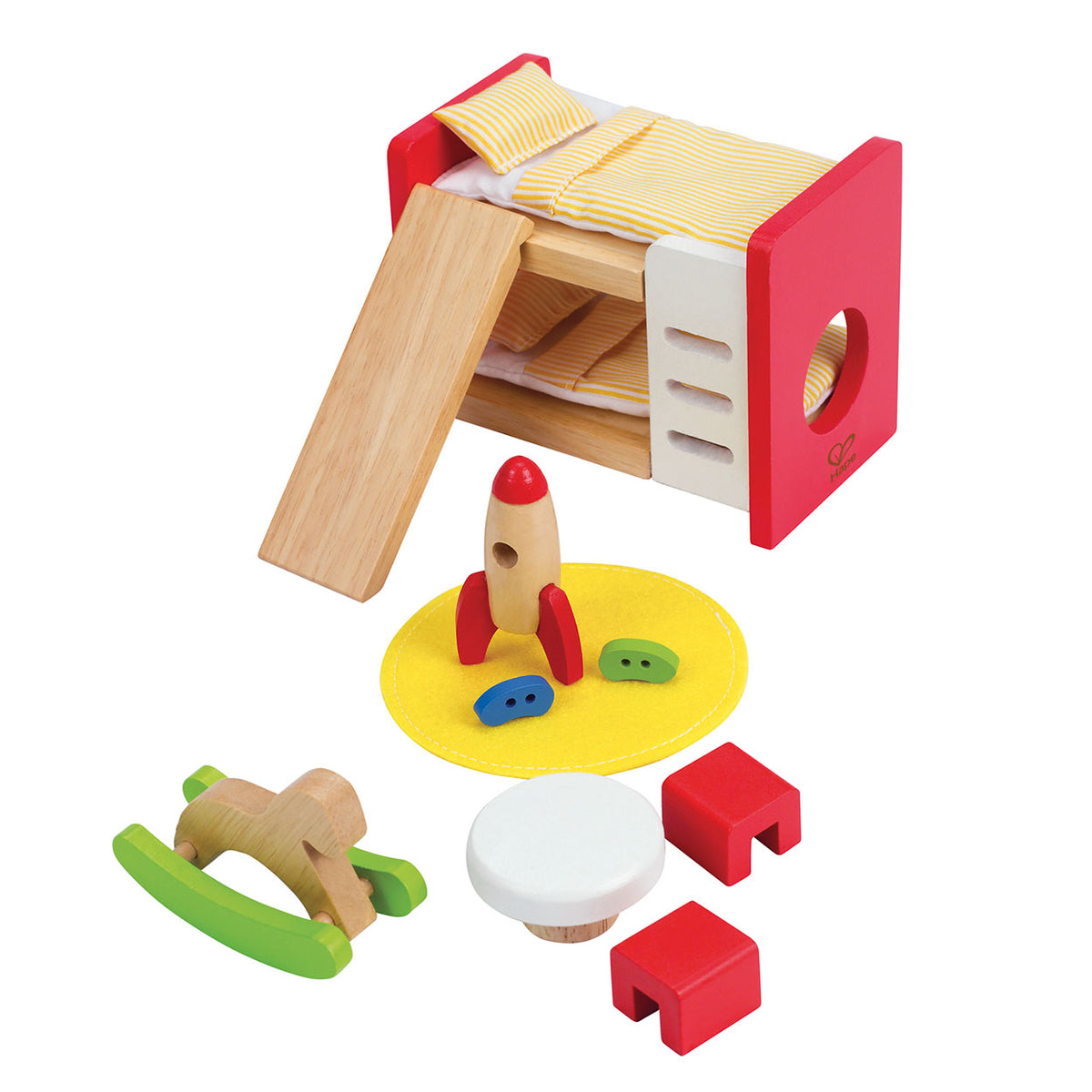 Guardería de casa de muñecas Hape