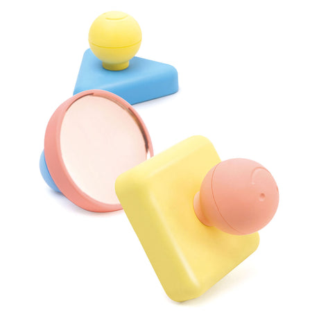 Hape montessori rompecabezas en forma de espejo