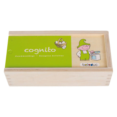 Las actividades cognito de Beleduc reconocen el juego infantil de madera