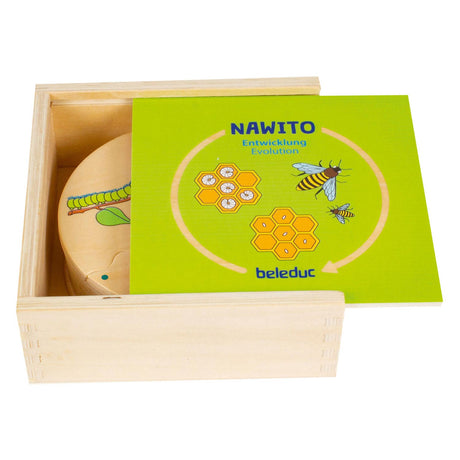 Beleduc nawito evolución de la naturaleza juego infantil de madera