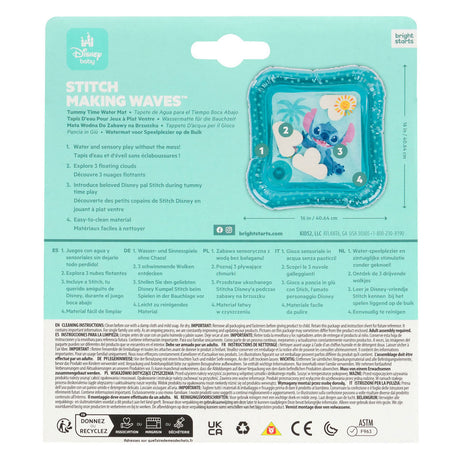 Disney water mat stitch