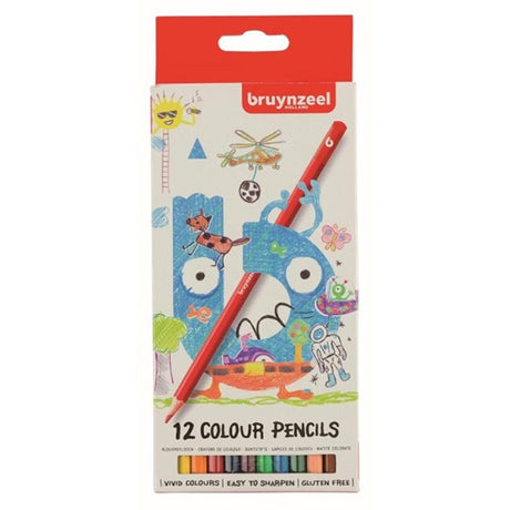 Lápices de colores Bruynzeel 12 piezas