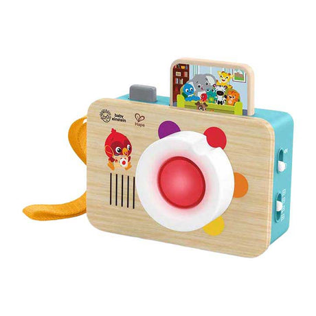 Cámara de juguete con lente de aprendizaje Hape