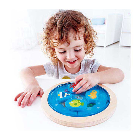 Rompecabezas de formas del mundo submarino de Hape