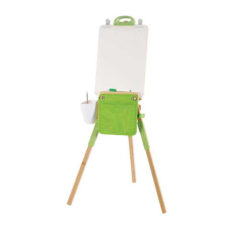 Caballete de bambú portátil Hape - 14 uds.